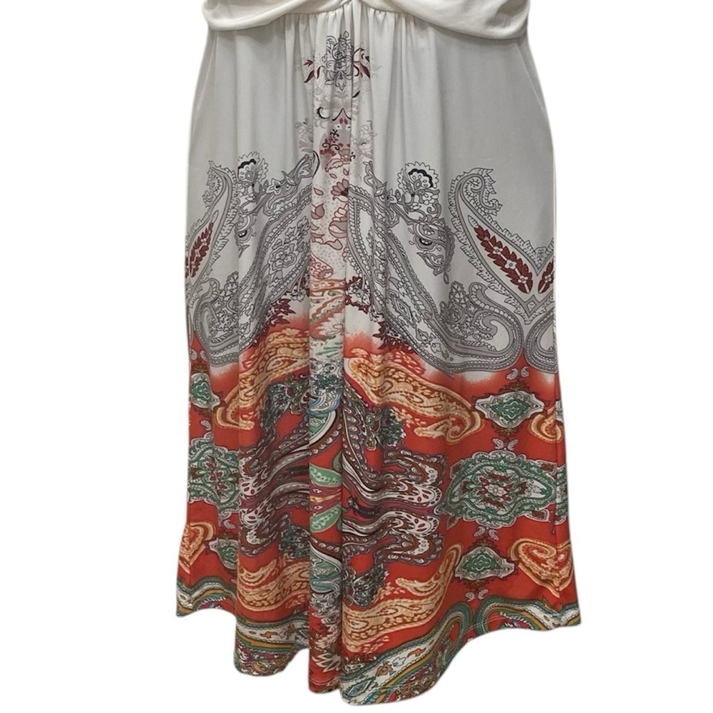 3/$20 Vintage Y2K Babydoll Halter Dress Womens XL Paisley Festival Baddie Summer - Picture 5 of 9